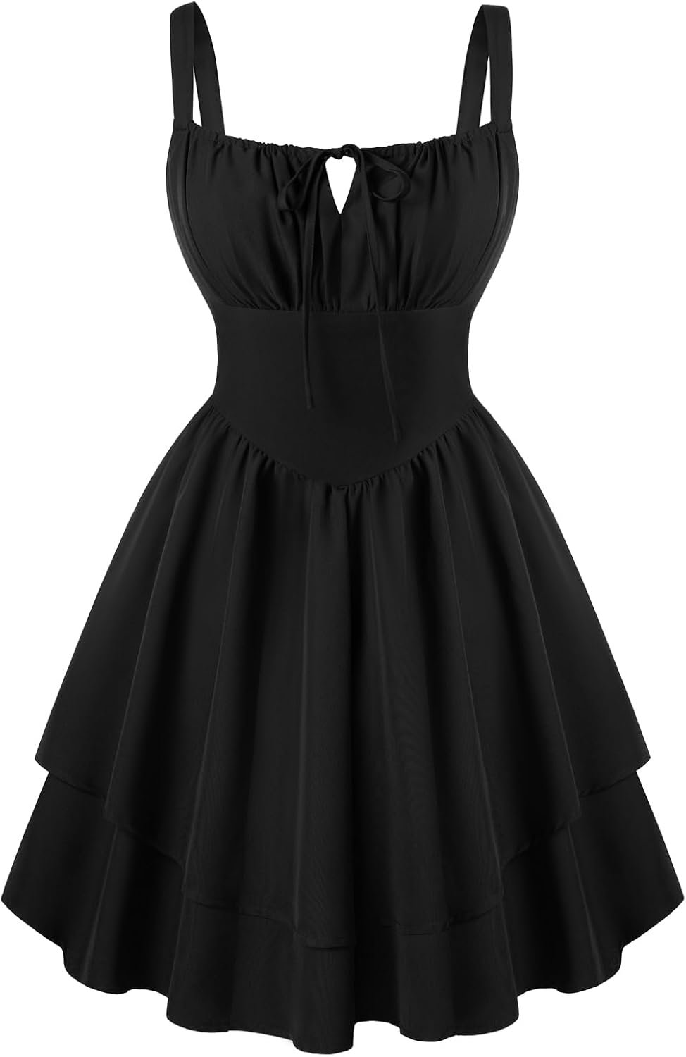 Corset Mini Dress for Women Teens  Summer Ruffle Sundress Graduation Homecoming Dresses