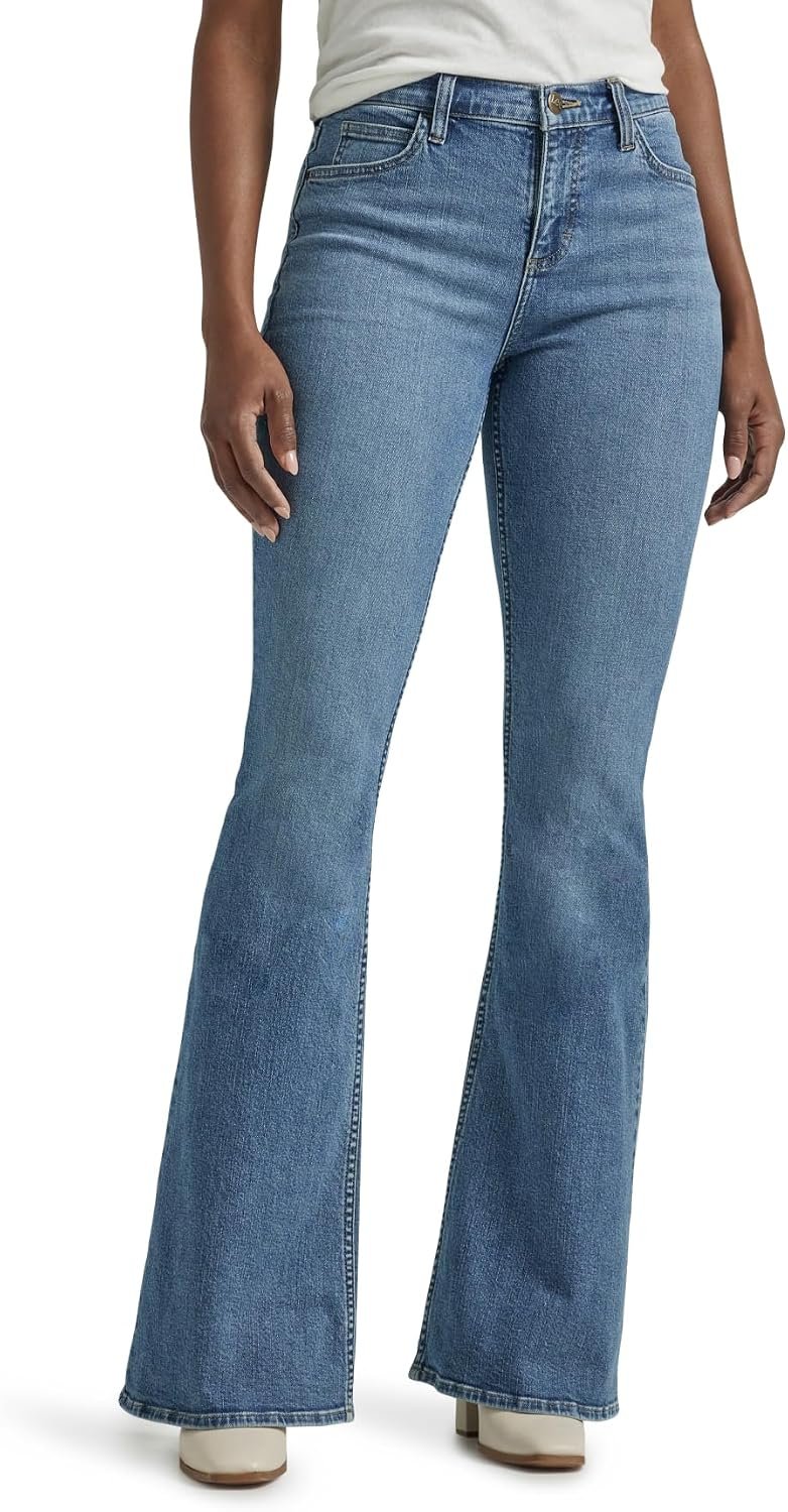 Women's Legendary Mid Rise Flare Jean