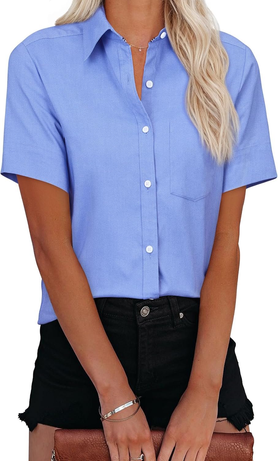 Loose Long-Cut Business Shirt